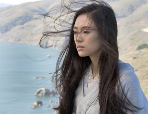 Картинка кино+фильмы memoirs+of+a+geisha девушка гейша побережье