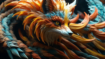 Картинка 3д+графика животные+ animals нейросети графика нейроарт ai art нейронные сети рисунки нейро искусство