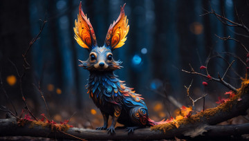 Картинка 3д+графика существа+ creatures нейросети графика нейроарт ai art нейронные сети рисунки нейро искусство