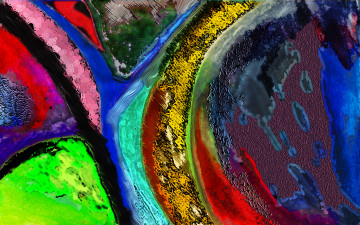 Картинка рисованное абстракция хаос цвета краски