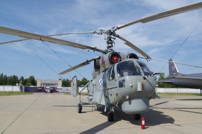 Обои картинки фото авиация, вертолёты, ка26, противолодочный, вертолeт, вмф, рoссии