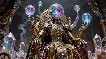 обоя 3д графика, фантазия , fantasy, нейросети, графика, нейроарт, ai, art, нейронные, сети, рисунки, нейро, искусство, нейрографика, graphics, neuroart, neural, networks, drawings, neuro, neurography