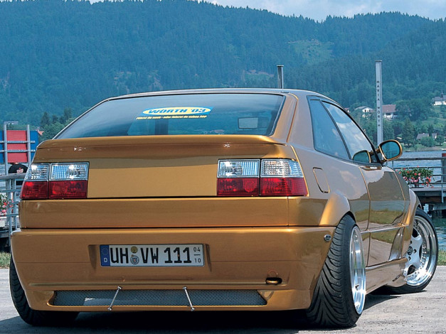 Обои картинки фото vw, corrado, автомобили, volkswagen