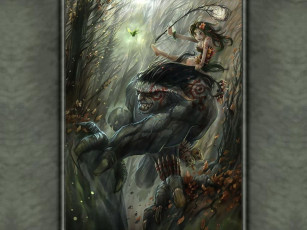 Картинка фэнтези красавицы чудовища