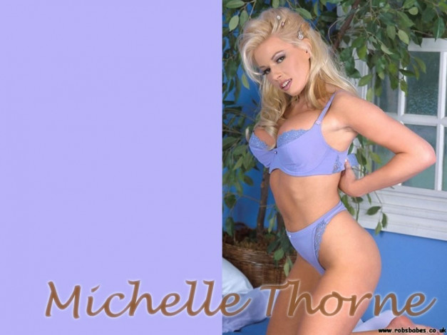 Обои картинки фото Michelle Thorne, девушки