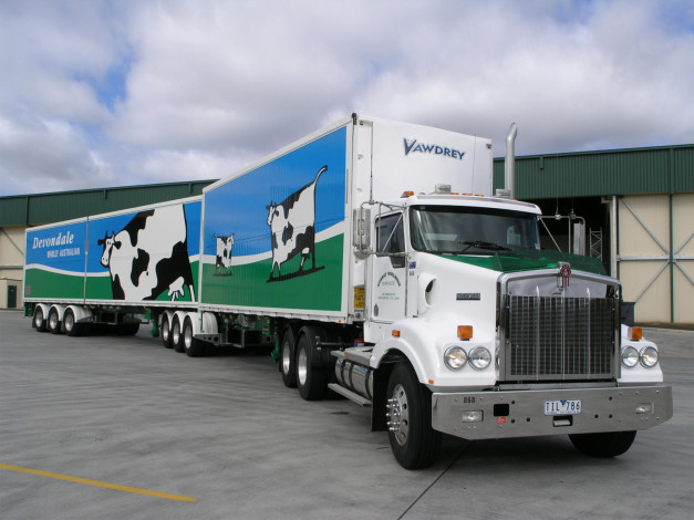 Обои картинки фото автомобили, kenworth