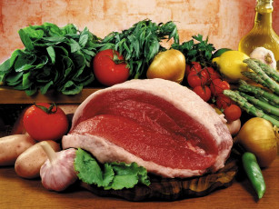 Картинка еда мясные блюда томаты помидоры