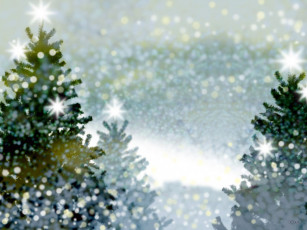 Картинка праздничные Ёлки