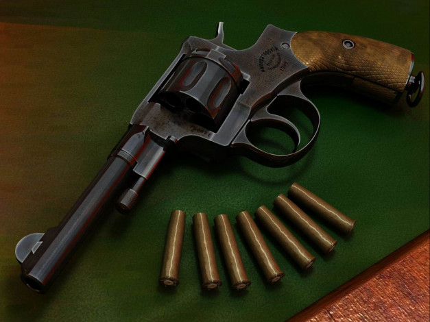 Обои картинки фото оружие, револьверы
