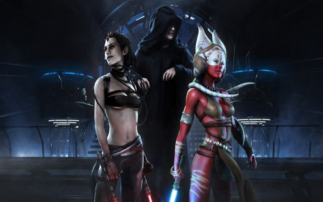 Обои картинки фото видео, игры, star, wars, the, force, unleashed