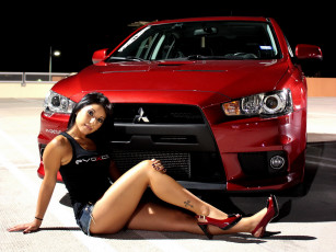 Картинка автомобили авто девушками