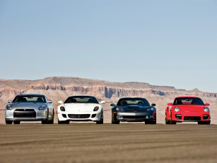 Картинка автомобили разные вместе