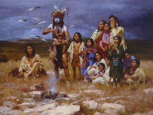 Картинка рисованные люди