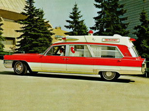 Картинка cadillac superior rescuer ambulance автомобили скорая помощь