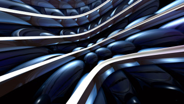 Картинка 3д графика abstract абстракции фон полосы