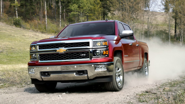 Обои картинки фото chevrolet, автомобили, silverado