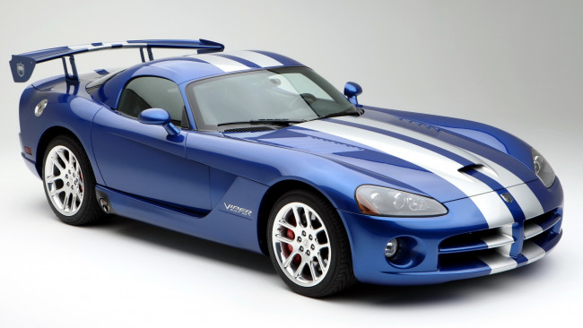 Обои картинки фото dodge, viper, автомобили, спортивный, сша