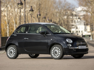 Картинка автомобили fiat 2014 guerlain la petite robe noire 500 темный
