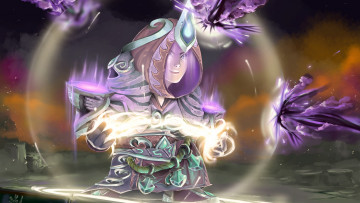 Картинка фэнтези маги +волшебники облака маг девушка