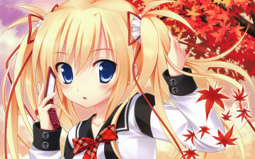 обоя аниме, mecha con, девушка