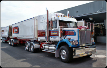 Картинка western+star+bdouble+tippers автомобили western+star сша грузовики запчасти western star trucks тяжелые