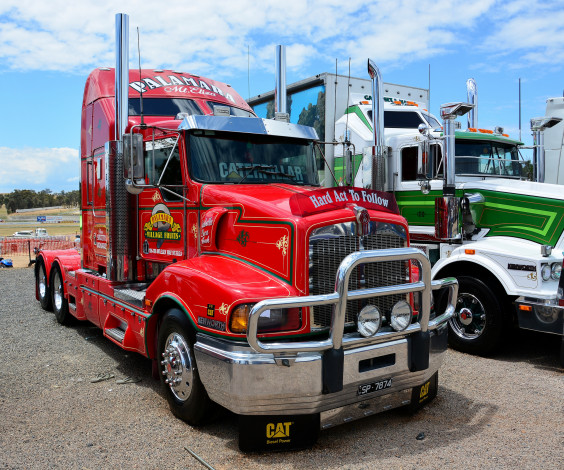 Обои картинки фото kenworth, автомобили, грузовые, truck, company, сша, автобусы