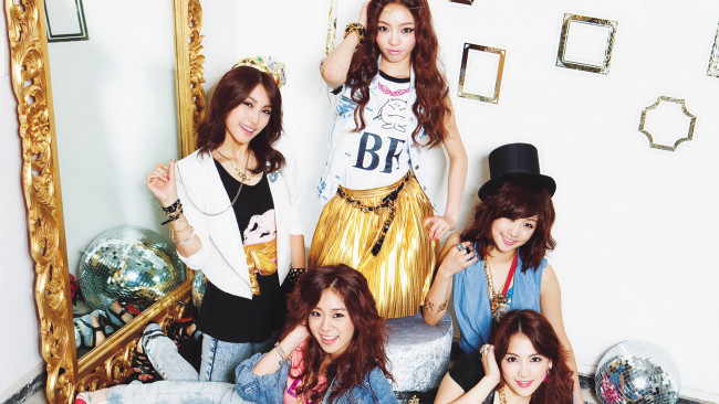 Обои картинки фото музыка, kara, азиатки