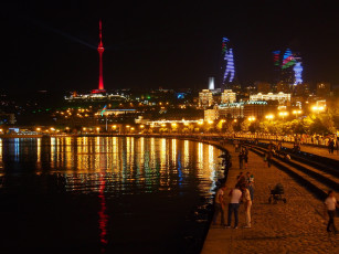Картинка города баку+ азербайджан azerbaijan baku