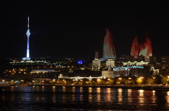 Картинка города баку+ азербайджан azerbaijan baku