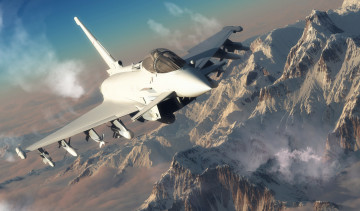 Картинка авиация 3д рисованые v-graphic самолет полет