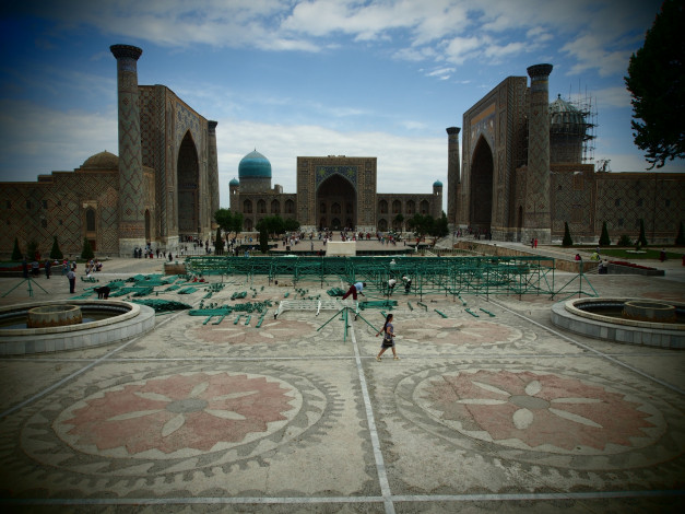 Обои картинки фото города, - мечети,  медресе, самарканд