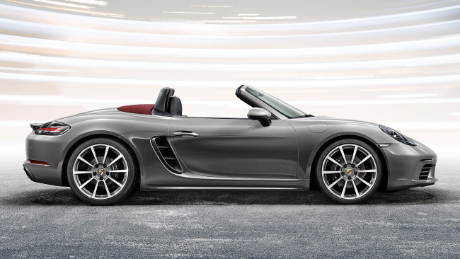 Обои картинки фото автомобили, porsche, 718, boxster, 982, 2016г