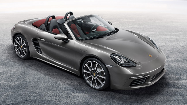 Обои картинки фото автомобили, porsche, 718, boxster, 982, 2016г