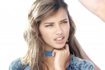 Картинка девушки adriana+lima адриана лима модель лицо