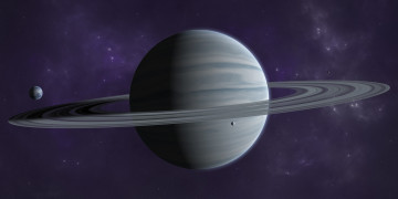 Картинка космос сатурн планеты звезды вселенная