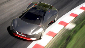 Картинка peugeot+vision+gran+turismo+concept+2015 автомобили 3д peugeot vision gran turismo concept 2015