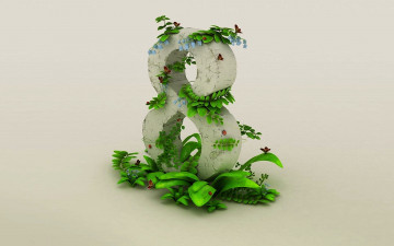 Картинка праздничные международный+женский+день+-+8+марта цифра