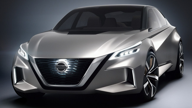 Обои картинки фото nissan vmotion 2, 0 concept 2017, автомобили, nissan, datsun, vmotion, 2-0, concept, 2017