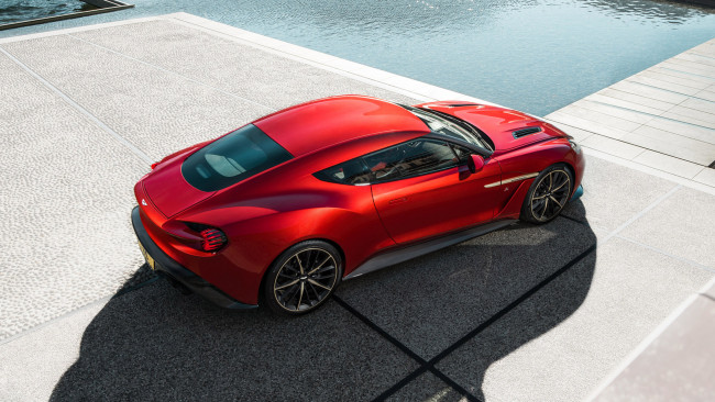 Обои картинки фото zagato aston martin vanquish concept 2016, автомобили, zagato, aston, martin, vanquish, concept, 2016