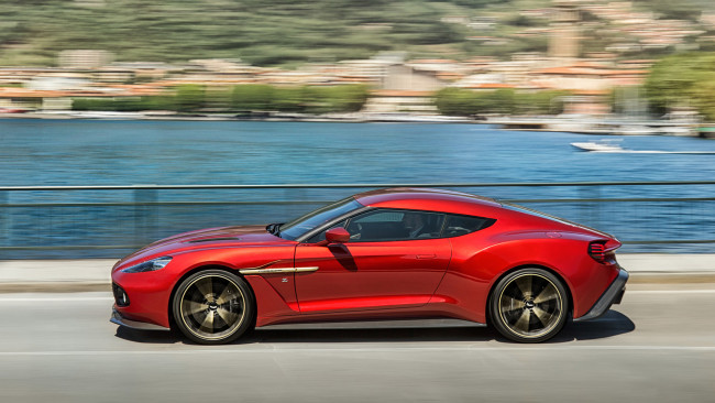 Обои картинки фото zagato aston martin vanquish concept 2016, автомобили, zagato, vanquish, aston, martin, concept, 2016