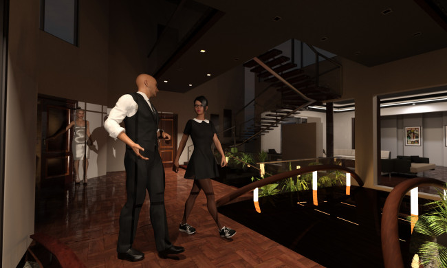 Обои картинки фото 3д графика, люди , people, фон, взгляд, девушка