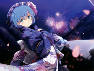 Картинка аниме re +zero+kara+hajimeru+isekai+seikatsu rem