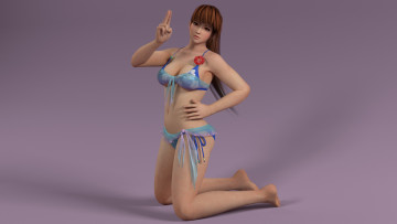 Картинка 3д+графика люди+ people фон взгляд девушка