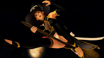 Картинка 3д+графика праздники+ holidays взгляд девушка фон