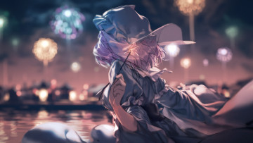 Картинка аниме touhou saigyouji yuyuko