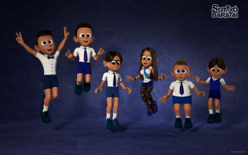 обоя 3д графика, мультфильмы и в игры, персонажи