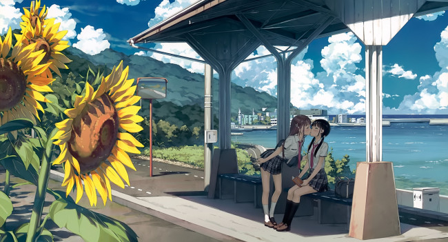 Обои картинки фото аниме, kantoku , artbook, kantoku