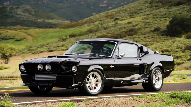 Обои картинки фото автомобили, mustang, 1967, ford, shelby, gt500cr, venom