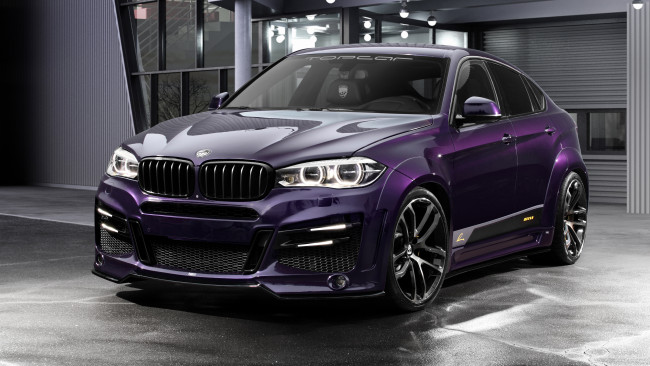 Обои картинки фото lumma design bmw clr x6r, автомобили, bmw, lumma, design, clr, x6r, тюнинг, фиолетовый