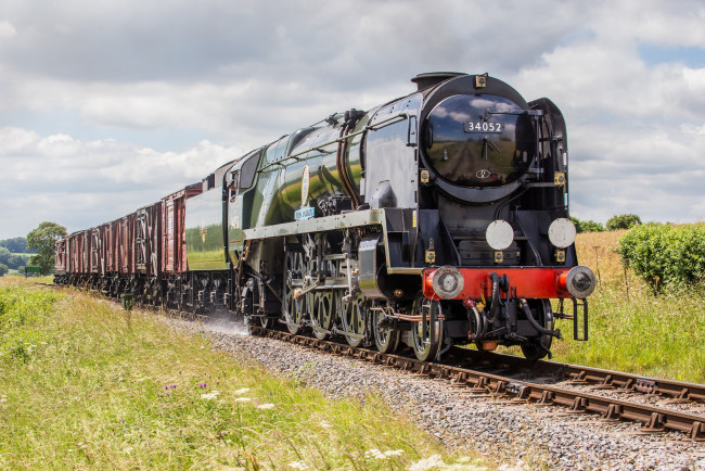 Обои картинки фото техника, паровозы, состав, локомотив